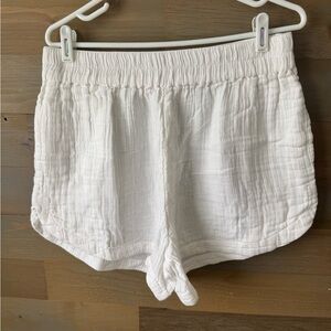 Rip Curl High Waist White Shorts